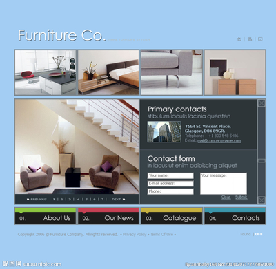 創(chuàng)意網(wǎng)頁(yè)設(shè)計(jì)圖片 點(diǎn)燃視覺靈感，打造非凡用戶體驗(yàn)